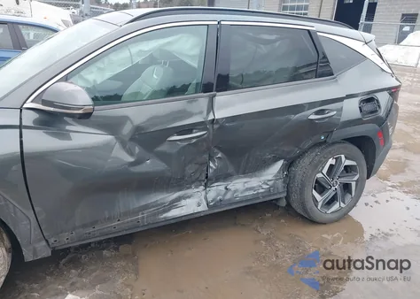 2022 Hyundai Tucson Hybrid Limited z USA, uszkodzony, nr VIN KM8JECA15NU041430